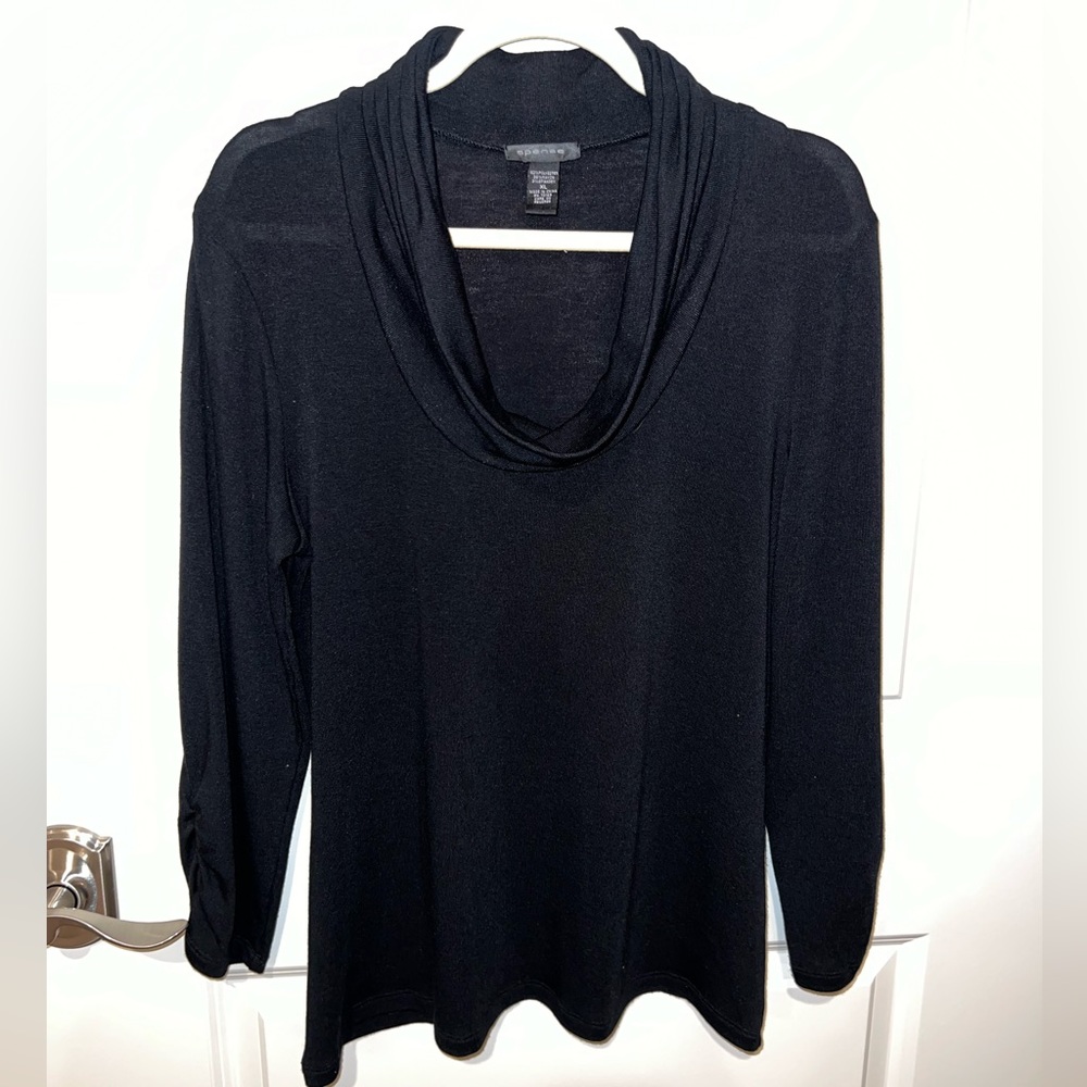 Spense Cowl Neck Dressy Top